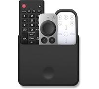 elago Universal Remote Holder Mount Compatible with Apple TV Remote Control and All Other Remote Controls, Strong Sticker Included, Detailed Design (Large, Black)