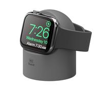 elago W2 Charger Stand for All Apple Watch Series | Ultra4/Ultra3/Ultra2/Ultra/12/11/10/9/8/7/6/5/4/3/2/1/SE3/SE2/SE1, 49mm, 46mm, 45mm, 44mm, 42mm, 41mm, 40mm, 38mm (Dary Grey)