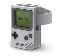 elago W5 Stand Compatible with All Apple Watch Series 10/9/8/SE2/7/6/SE/5/4/3/2/1 (46mm, 45mm, 44mm, 42mm, 41mm, 40mm, 38mm), Nightstand Mode (Light Grey)