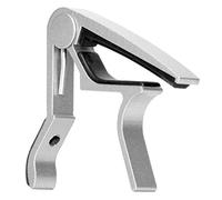 Elagon Capo ST Silver. Quick-release Trigger Action Guitar Capo for all Electric and Acoustic Guitar, Classical Guitar, Ukulele, Banjo, Mandolin, etc. The Reliable Workhorse Capo that Wont Fail You!