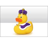 Elagte Royal Crown Rubber Duck Novelty Bath Toy King Charles Coronation