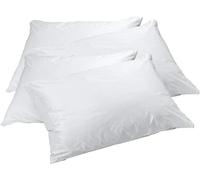 Elaine Karen 2-Pack Vinyl Pillow Protectors - Queen Size Zippered Pillow Covers - 100% Waterproof, Bedbug Proof - Washable and Reusable Pillow Encasement Covers