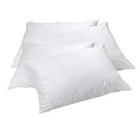 Elaine Karen Waterproof Vinyl Pillow Case Protectors with Zipper, 4 Pillowcase