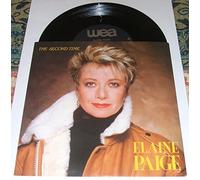 ELAINE PAIGE - ELAINE PAIGE. THE SECOND TIME (THEME FROM BILITIS). 1985 UK 7" SINGLE IN GLOSSY CARD P/S. YZ 163.