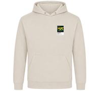 Elaine Thompson-Herah Olympics Icon Frame Men's Hoodie - Beige / 4XL