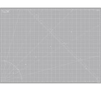 Elan A0 Cutting Mat Grey, 5-Ply Hobby Board for Crafts 120X90 CM, Extra Large Self Healing Cutting Mat A0, Extra Large Craft Board Grey