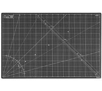 Elan A1 Cutting Mat Black and Taupe, 5-Ply Hobby Board for Crafts 90X60 CM, Large Self Healing Cutting Mat A1, Large Craft Board for Sewing