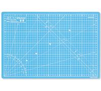 Elan A3 Cutting Mat Blue, 5-Ply Hobby Board for Crafts 44X30 CM, Self Healing Cutting Mat A3, Recycled PVC Craft Board for Sewing & Quilting