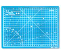 Elan A4 Cutting Mat Blue, 5-Ply Hobby Board for Crafts 30X22 CM, Self Healing Cutting Mat A4, Recycled PVC Craft Board for Sewing & Quilting