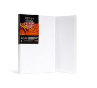 Elan Cotton Canvas Panels for Painting 20x30 CM, 8-Pack Acid-Free Art Canvases for Painting, Triple Primed Blank Canvases for Art, 20x30 Canvas Boards