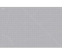 Elan Cutting Mat 150x100 CM Grey, 5-Ply Craft Mat, Self-Healing Cutting Board Craft, Art Mat, Self Healing Cutting Mat 150x100, Dressmaking Accessories for Sewing, Quilting, and Crafting