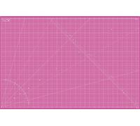 Elan Cutting Mat 150x100 CM Pink and Purple, 5-Ply Craft Mat, Self-Healing Cutting Board Craft, Art Mat, Self Healing Cutting Mat 150 x 100, Dressmaking Accessories for Sewing, Quilting, and Crafting