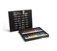 Elan Professional Oil Paint Set 12ml, 24 Rich Colours, Non-toxic Paint for Painting Canvas and Crafts, Oil Paints for Artists, Art Paints for Adults