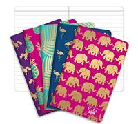 Elan Publishing Company Field Laptop - Gold Leaf - Patterns Lined Memo Book (9 x 14 cm) 3.5"x5.5" Lined