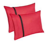 Elan Quest Stuffable Camping Pillow Case Stuff Sack (Large, Red, 2-Pack) - 12 x 17 - for Hiking, Backpacking and Travel Bring Your Own Stuffing