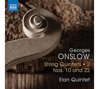Elan Quintet - Georges Onslow: String Quintets, Vol. 2