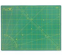 Elan Self Healing Cutting Mat A2 Green, 5-Ply Craft Board 60x45 CM