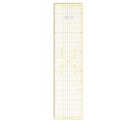 Elan Sewing Ruler 60cm x 15cm, Transparent Quilting Rulers, Acrylic Sewing Rulers, Metric Quilting Ruler for Cutting Fabric, Patchwork and Dressmaking