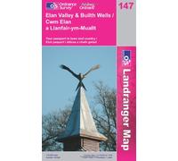 Elan valley / Builth Wells landr 147 (147) (OS Landranger)