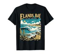 Elands Bay South Africa Surf Vintage Poster Value Graphic T-Shirt
