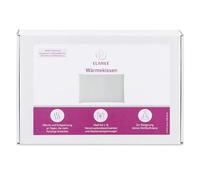 ELANEE Heat Cushion 30 x 20 cm, Cotton with Cherry Stone Filling, for Microwave and Oven, for Menstrual Pain/Period Pain and Tension, Made in Germany (759-V1)