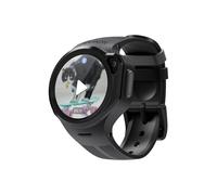 Elari KidPhone 4GR M - 4G Kids Smart Watch Phone GPS Tracker for Boys and Girls, KidGram messenger with safe content, 2-way audio and video calls, SOS button, camera (Black_4GRM)