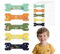 ElasignShopo 60 Pack Small Size Kids Nasal Strip, Cartoon Pattern 1.73 * 0.55" Extra Strength Kids Nose Strips for Breathing, Kid Nasal Tape, Breathe Snoring Strips for Children
