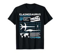 Elasmosaurus fact sheet Dinosaur Facts T-Shirt