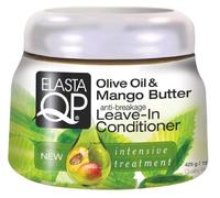 Elasta QP Olive & Mango Leave-In Conditioner 450 ml (Pack of 2)