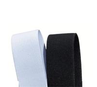 Elastic 10m Sewing Elastic Band Or Rubber for Clothes Stitching Accessories for Handmade Crafts for Lingerie Supplies to Sew(Black,20mm)