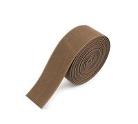 Elastic， 5 Meters 10-50mm Colorful Nylon Elastic Band for Clothes Dress Webbing(Coffee,50mm)