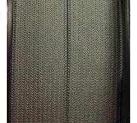 Elastic 5mm 10mm 15mm 20mm 25mm Flat Anti Roll 14 Colours BUY 1 2 or 4m 999D, 038 Middle Grey, 15mm 1m