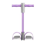 Elastic Abdominal Bands - Pedal Puller with 6 Tubes for Full Body Workout, Strengthening and Stretching Abdominal Waist, Arms and Legs, Fitness Accessory v