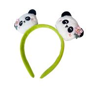 Elastic Animal Print Headband With Practical Embroidery Cartoon Hairband Suitable For Multiple Occasion And Hairstyles Panda Themed Hair Accessory For Girls