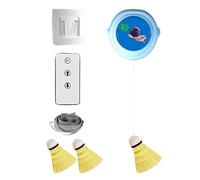 Elastic Badminton Trainer Set - Rebound Elastic Training Tool - Solo Practice Badminton Training for Boys, Friends