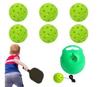 Elastic Ball Training Set, Elastic Ball Training Set - Handy Bouncy Balls with Base - Ball Training Set with 4 Bouncing Balls