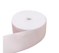 Elastic Band 10mm/15mm/20mm/25mm/30mm/35mm/40mm/45mm/50mm White Black Nylon High Elastic Bands Garment Trousers Sewing Accessories(White40mm 5meters)