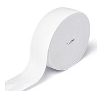Elastic Band for Sewing, 1.5 Inch x 12 Yard High Elasticity Sewing Elastic Bands for Waistbands Pants Clothes and Crafts DIY, White