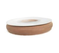 Elastic Band for Sewing, 1 Roll 5/8 Inch Shiny Double Sided Silicone Non-Slip Grippers Tape for Clothing Sewing Craft Skin Color