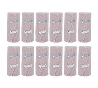 Elastic Bandage Wrap Compression Bandage Premium Polyurethane Fiber High Elasticity Support Pressure for Sprain Injury Joint Pain Relief 7.5cm 10cm x 4.5m 12 Pack (10cm x 4.5m)