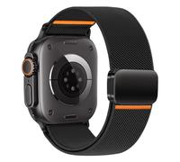 Elastic Bands for Apple Watch Ultra/2 Strap 49mm 46mm 45mm 44mm 42mm 41mm 40mm 38mm Men/Women, Nylon Sports Magnetic Adjustable Replacement Band Strap for iWatch Series 10 9 8 7 6 5 4 3 SE/2, 10