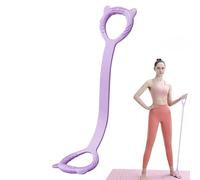 Elastic Bands for Exercise | Figure 8 Non-Slip Resistance Bands, Elastic Bodybuilding Expandable Portable Chest for Muscle Training Body Stretching