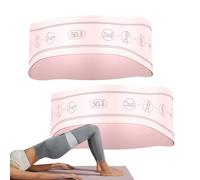 Elastic Bands for Exercise,Resistance Band for Glute Training,Yoga Stretching Belt | for Workout Strength Exercise Fitness Body Building Pilates Gym Home Yoga