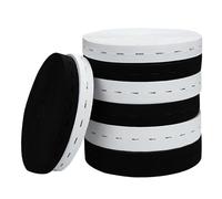 Elastic Bands for Sewing Rubber Bands 15/20/25MM Button Hole Knit Elastic Bands Ribbon Tape White/Black Wire Webbing DIY Sewing Accessories(20mm white 1meter)