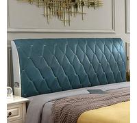 Elastic Bed Headboard Cover Stretchable Dustproof Protector for Double & Single Beds Universal Headboard Slipcover Soft Fabric Bed Head Covering Easy Installation