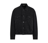 Elastic Belt Trucker - male - Saint Laurent - Denim Jackets - Black - XL - Jackets XL