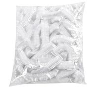 Elastic Bowl Covers - Elastic Flexible Clear Stretch Wrap, Sourdough Container Covers For Dough Rising, Reusable Food Grade Storage Lids For Plates Dishes, Leftover Wrap For Fruits Vegetables