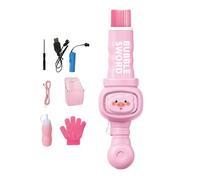 Elastic Bubble Fog Wand - Bubble Machine | Fog Wand, Bubbles Liquid Maker, Fun Science Experiments, Funny Summer Toy with Light and Music Rechargeable for Boys Girls Birthday Home Outdoor Indoor Sum