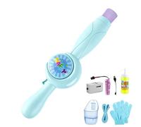 Elastic Bubble Fog Wand - Rechargeable LED Mist Bubble Machine (31x8x5cm) | Colorful Light Bubblle Blower, Kids Bubbles Maker Toy, Outdoor Summer Party Toy, Bubbles Fog Machine For Beach Birthday