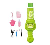 Elastic Bubble Fog Wand - Summer Toy for Kids | ABS Material with Light and Music, Automatic Electric Fog Bubble Maker, Funny Party Birthday Home Outdoor Indoor Beach Wedding